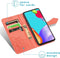 iMoshion Hoesje Geschikt voor Samsung Galaxy A52 (4G) / A52s / A52 (5G) Hoesje Met Pasjeshouder - iMoshion Mandala Bookcase - Oranje