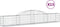 vidaXL - Schanskorven - 15 - st - gewelfd - 300x30x40/60 - cm - gegalvaniseerd - ijzer