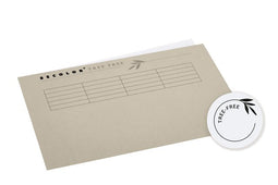 Djois - Vouwmap djois tree-free a4 gelijk 226gr beige | 10 stuks