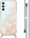 iMoshion Hoesje Geschikt voor Samsung Galaxy A34 (5G) Hoesje Met Koord - iMoshion Design Hoesje met Koord - Transparant / Butterfly