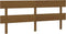 vidaXL - Hoofdbord - 184x3x81 - cm - massief - grenenhout - honingbruin