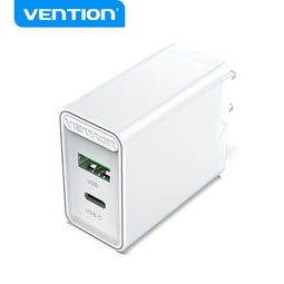 Vention FBBW0-EU - Oplader - USB Type-C - Snelladen Quick Charge 3.0 - Wit
