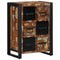 vidaXL - Dressoir - 50x35x70 - cm - massief - gerecycled - hout