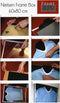 Nielsen Frame box 60x80cm - 3D wissellijst - geschikt voor shirt - mat zilver