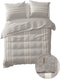 Yellow Arles - Dekbedovertrek - Tweepersoons - 200x200/220 cm - Grijs