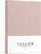 YELLOW Chambray Dekbedovertrek - Eenpersoons - 140x200/220 cm - Mandarin Red