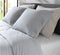 YELLOW Chambray Dekbedovertrek - Lits-jumeaux - 260x200/220 cm - Providence Blue