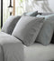 YELLOW Chambray Dekbedovertrek - Litsjumeaux - 240x200/220 cm - Dark Grey