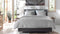 YELLOW Chambray Dekbedovertrek - Litsjumeaux XL - 260x200/220 cm - Dark Grey