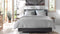 YELLOW Chambray Dekbedovertrek - Tweepersoons - 200x200/220 cm - Dark Grey