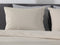 YELLOW Chambray Dekbedovertrek - Tweepersoons - 200x200/220 cm - Natural
