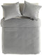 YELLOW Chambray Dekbedovertrek - Tweepersoons - 200x200/220 cm - Natural