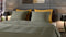 YELLOW Cialda Dekbedovertrek - Eenpersoons - 140x200/220 cm - Army Green