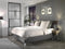 YELLOW Cialda Dekbedovertrek - Eenpersoons - 140x200/220 cm - Silver Grey