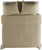YELLOW Cialda Dekbedovertrek - Eenpersoons - 140x200/220 cm - White