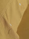 YELLOW Cialda Dekbedovertrek - Lits-jumeaux - 240x200/220 cm - Ochre Gold