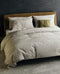 YELLOW Cialda Dekbedovertrek - Lits-jumeaux - 240x200/220 cm - Silver Grey