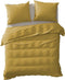 Yellow Cialda Dekbedovertrek - Lits-jumeaux - Katoen - 260x200-220cm - Goud