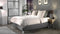 YELLOW Cialda Dekbedovertrek - Lits-jumeaux XL - 260x200/220 cm - Silver Grey