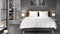YELLOW Cialda Dekbedovertrek - Lits-jumeaux XL - 260x200/220 cm - White
