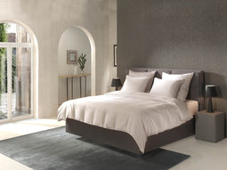 Yellow Dekbedovertrek Bamboo - Extra Breed - 260x200/220 cm - Flint Grey