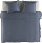 Yellow Dekbedovertrek Bamboo - Extra Breed - 260x200/220 cm - Ocean Blue
