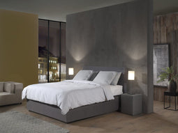 Yellow dekbedovertrek Bassano (Vapor Grey)-200x200/220 cm