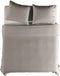 Yellow Dekbedovertrek Cialda - Eenpersoons - 140x200/220 cm - Bone White