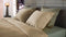 Yellow Dekbedovertrek Cialda - Eenpersoons - 140x200/220 cm - Pale Khaki