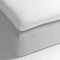 Yellow Hoeslaken Percale-topper - Onderlaken voor tweepersoonsbed - 160x200 - 100% Katoen-Perkal - Wit