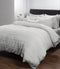 Yellow Merle Dekbedovertrek - Eenpersoons - Katoen - 140x200-220cm - Off-White