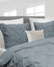YELLOW Nova Dekbedovertrek - Eenpersoons - 140x200/220 cm - Colonial Blue