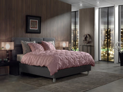 YELLOW Nova Dekbedovertrek - Eenpersoons - 140x200/220 cm - Shady Pink