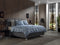 YELLOW Nova Dekbedovertrek - Litsjumeaux XL - 260x200/220 cm - Colonial Blue