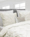 YELLOW Nova Dekbedovertrek - Litsjumeaux XL - 260x200/220 cm - Offwhite