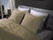 Yellow Percale Dekbedovertrek - Eenpersoons - 140x200/220 cm - Safari Sand