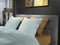 Yellow Percale Dekbedovertrek - Eenpersoons - Percale - 140x200-220cm - Blauw