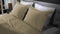 Yellow Percale Dekbedovertrek - Extra breed - 260x200/220 cm - Safari Sand