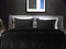 Yellow Percale Dekbedovertrek - Lits-jumeaux - 240x200/220 cm - Volcano Black
