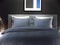 Yellow Percale - Dekbedovertrek - Lits-jumeaux - 240x200/220 cm - Midnight Blue