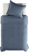 Yellow Percale - Dekbedovertrek - Lits-jumeaux - 260x200/220 cm - Midnight Blue