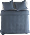 Yellow Percale - Dekbedovertrek - Lits-jumeaux - 260x200/220 cm - Midnight Blue