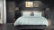 Yellow Percale Dekbedovertrek - Lits-jumeaux - Percale - 240x200-220cm - Blauw