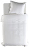 Yellow Percale Dekbedovertrek - Lits-jumeaux - Percale - 260x200-220cm - Off-White