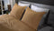 Yellow Percale Dekbedovertrek - Litsjumeaux - 240x200/220 cm - Cognac Brown
