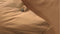 Yellow Percale Dekbedovertrek - Litsjumeaux - 240x200/220 cm - Cognac Brown