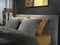 Yellow Percale Dekbedovertrek - Litsjumeaux XL - 260x200/220 cm - Steel Grey