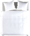 Yellow Percale Dekbedovertrek - Tweepersoons - 200x200/220 cm - Optic White