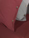 Yellow Percale Dekbedovertrek - Tweepersoons - 200x200/220 cm - Spicy Red