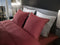Yellow Percale Dekbedovertrek - Tweepersoons - 200x200/220 cm - Spicy Red